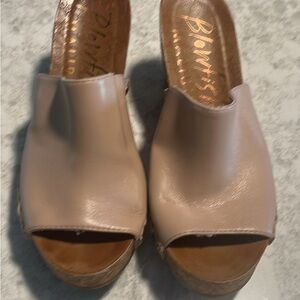 Blowfish Women's Beige Mules